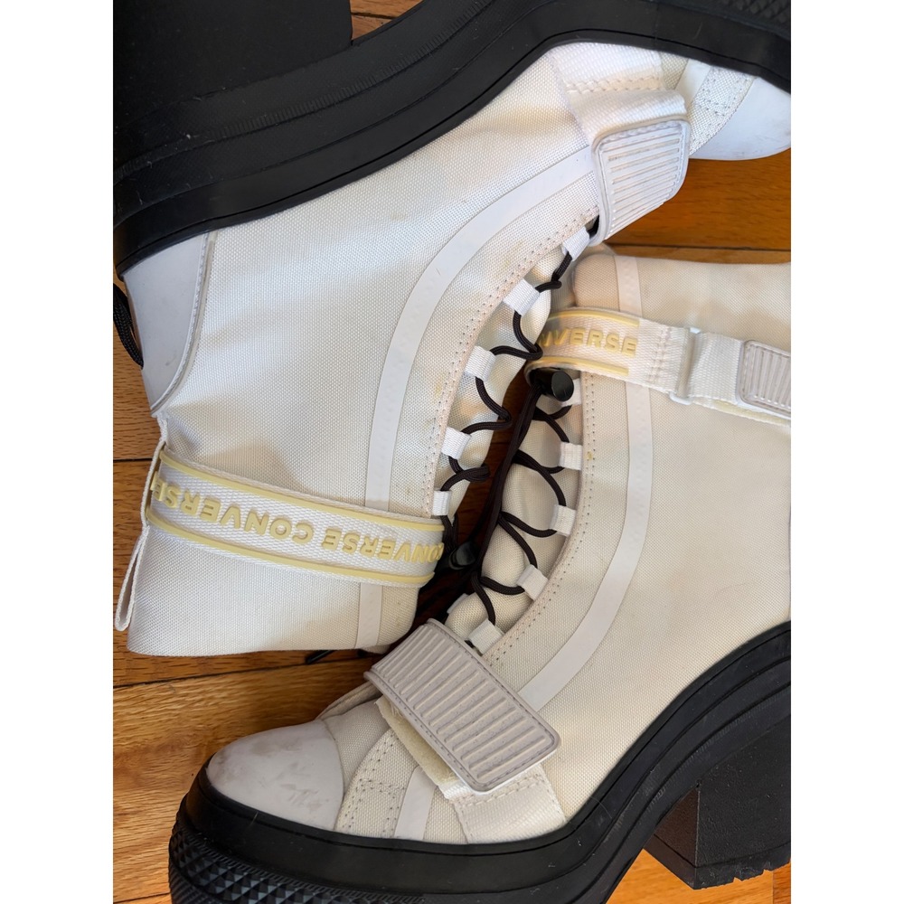 Converse Chuck Taylor All Star GR82 White Women's Platform Boot Size 6.5 - Picture 7 of 12
